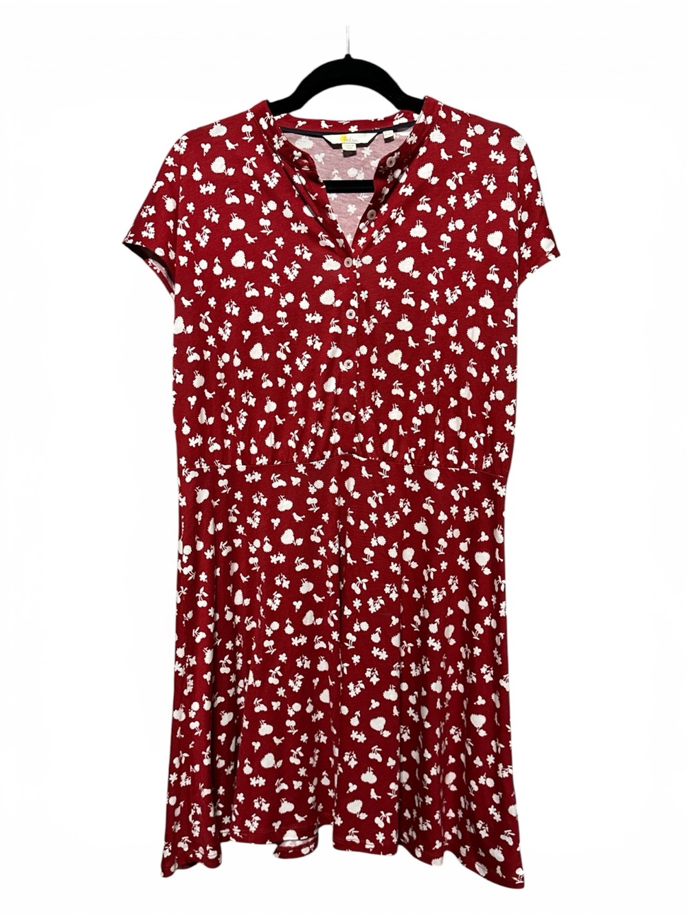 Boden Patterned Dress – Size 10P – Like New ❤️🤍